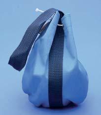 shot put bag Order No. 31860 The shot put bag is made from a waterproof synthetic material. It can hold one implement only.