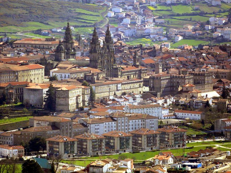Page 7 of 14 Full Day Santiago de Compostela Tour You will travel across the Spanish Border to the Pilgrimage City of Santiago Compostela in Spain.