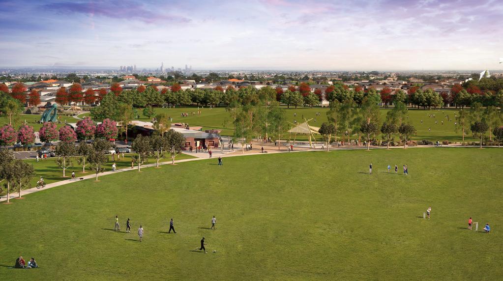 Artist Impression of Sports Grounds ENJOY A GREENER OUTLOOK Residents at Arena can look forward to an active, healthy lifestyle thanks to the extensive range of parks, gardens and open spaces.