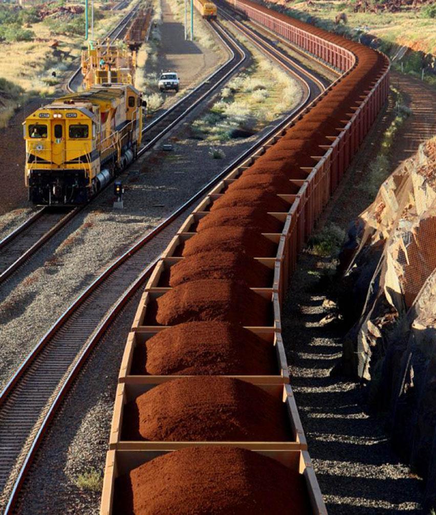 I R O N ORE Primary risks to the growth of the Pilbara iron ore industry are: Change in the Chinese economic outlook Cost pressures ie taxes and wage