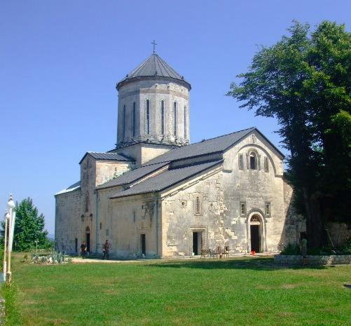The Gelati Monastery, founded by beloved Georgian ruler David IV (also referred to as David the Builder ), consists of the main Church of the Virgin, the Church of St. George, the Church of St.