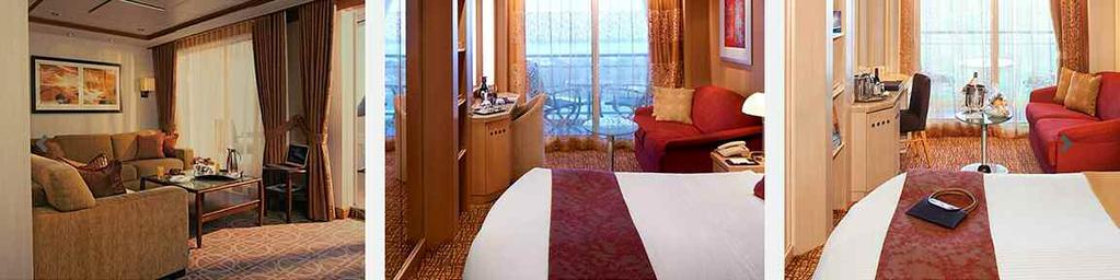 CELEBRITY REFLECTION ACCOMMODATIONS There s a stateroom to fit any budget!