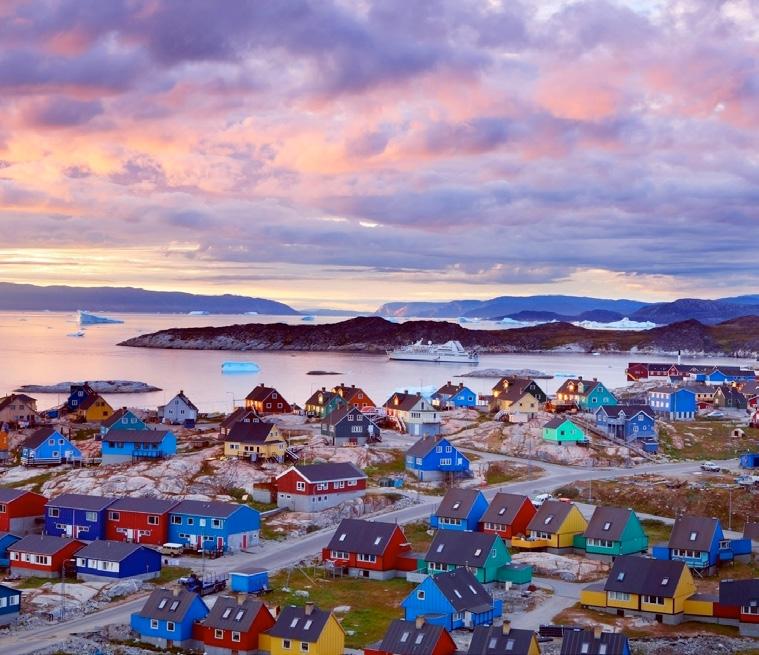 Ilulissat Hotel Arctic D isko Bay After checking in you will be taken downtown for your Ilulissat City Tour with your local guide!