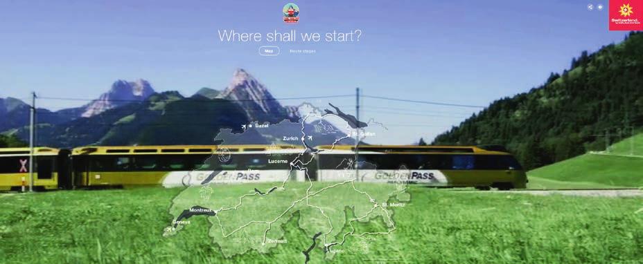 The Grand Train Tour of Switzerland virtual vacation. The Grand Train Tour of Switzerland see it on the screen.