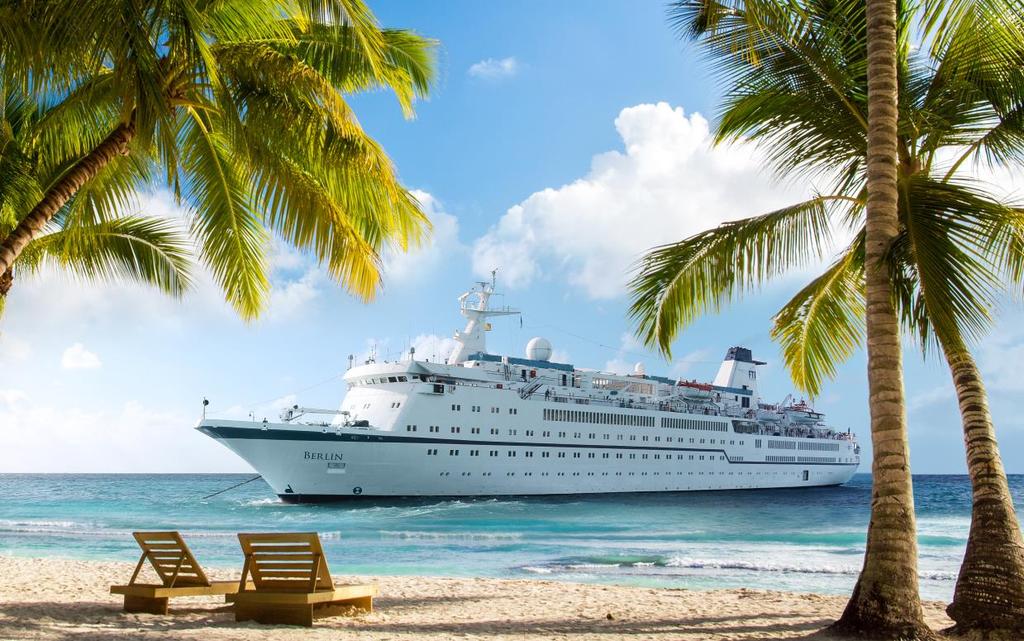 Season 2018/2019 Cruising with the MS Berlin Come on board with FTI Cruises! Due to its size, the MS Berlin can access many routes and ports inaccessible to the larger cruise ships.