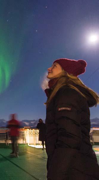 You might say the need to be close to nature is part of the Norwegian DNA. Because Hurtigruten is a Norwegian company, friluftsliv pervades all our activities.