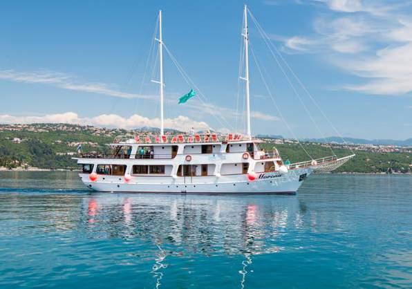 KL Cruises Sail in Croatia with one of the leading small ship cruise company with weekly guaranteed departures the end of April to mid-october the major tourist centers of Opatija, and.