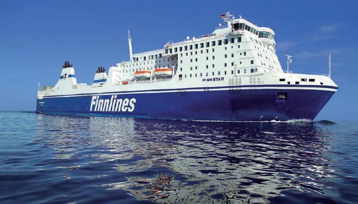 Finnlines Group has a Young Fleet: Average Age is about 12 Years