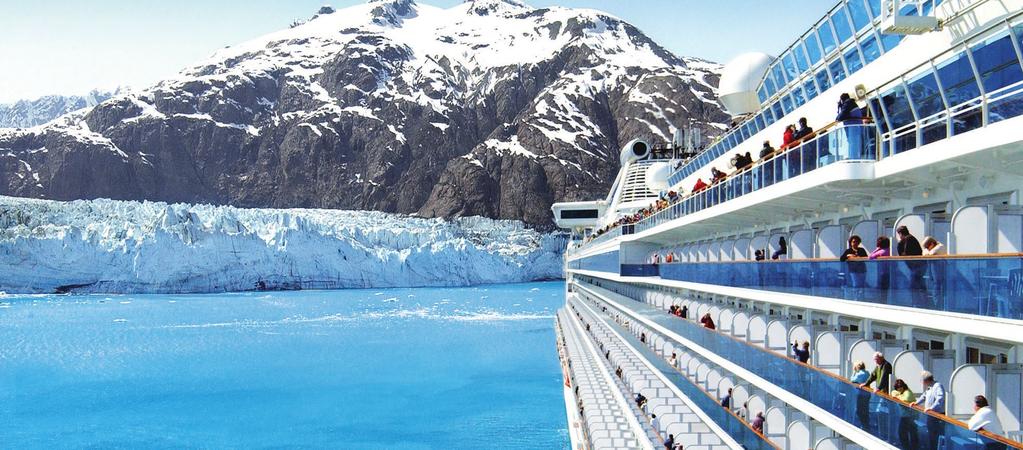 Voyage of the Glaciers Radiance of the Seas The Radiance of the Seas will take you up close and personal to Alaska s famous glaciers as we sail through the Gulf of Alaska to Hubbard Glacier.