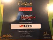 received Certificate of Appreciation from Bekasi regency for CSR in