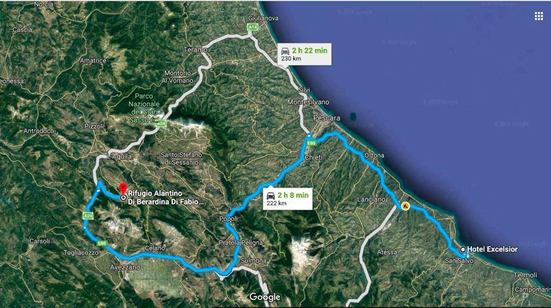 Centomonti, 03/10/18 - morning Bus departure from hotel to races 06.45 From Event centre Hotel Excelsior to Centomonti it takes about more than 2 hours.
