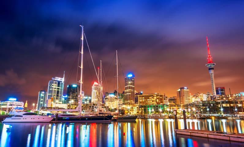WELCOME TO AUCKLAND Auckland is New Zealand s best connected city, a bustling hub of shopping, culture, cuisine and a year-round haven for superyachts and leisure crafts.
