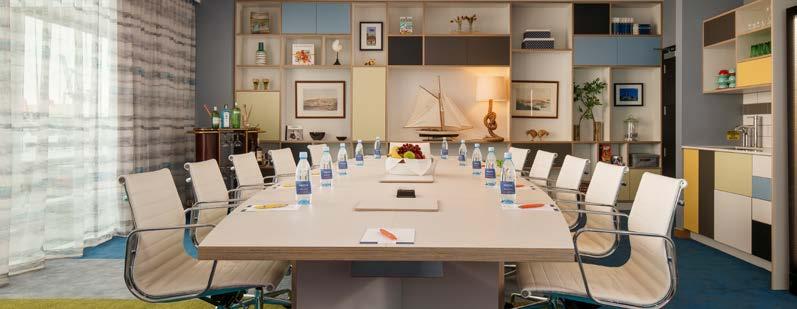 BOARDROOMS M Social has four boardrooms located on level one of the hotel.