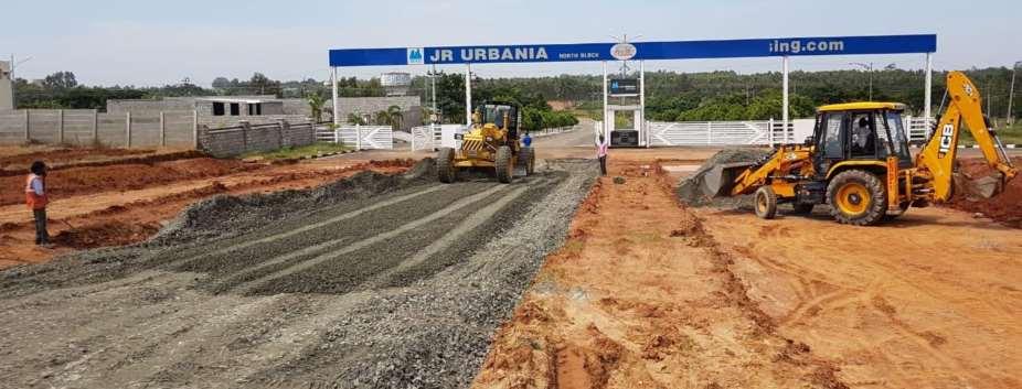 Infrastructure updates around JR Housing Projects Hurdles cleared for 4-laning of remaining 3 km stretch of 12 Km length Chandapura-Anekal Road. Work expected to commence shortly. i.