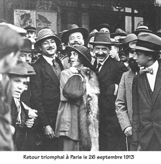 Back to Paris on September 26th, 1913 Roland Garros was