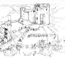 2 Timeline 1242 Walter of Moray begins creating a mighty castle at Bothwell.