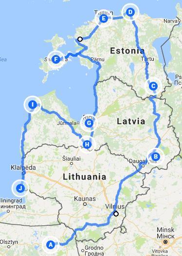 Day Twenty-six Saturday 20 th July We leave Latvia and cross back into Lithuania, heading for our next campsite on the UNESCO protected Curonian Spit nature reserve (2017-25 for a motorhome to enter,