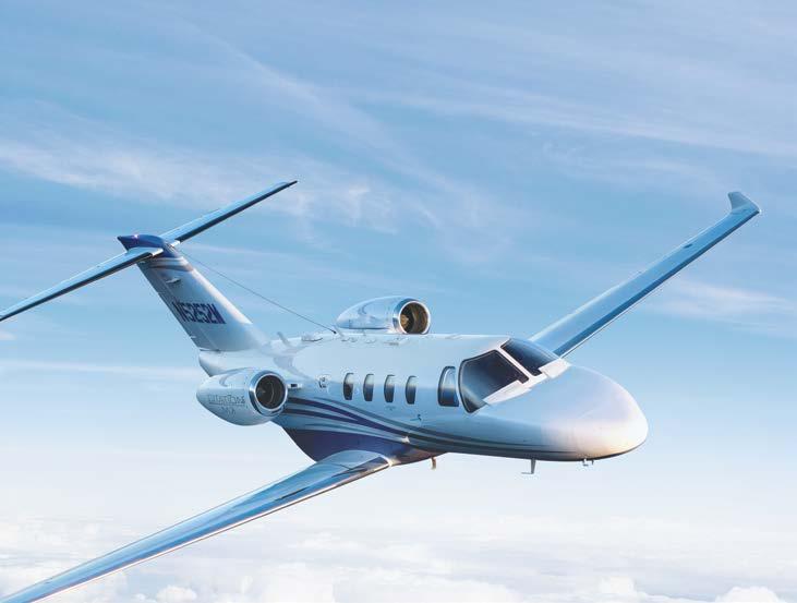 features Citation aircraft, the world s best-selling