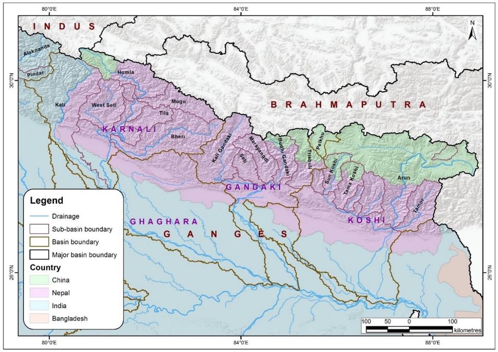 a comprehensive mapping and assessment of glacial lakes of Nepal and Tibetan plateau (which are draining to Nepal) were conducted for 2000 and 2015 using remote sensing (RS) and a geographic