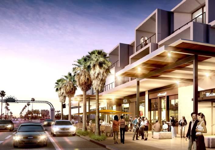 PROJECT DESCRIPTION The Shops on Palm Canyon are integrated into a mixed-use luxury resort hotel development situated along Palm Canyon Drive at Alejo Road, the gateway intersection to downtown Palm