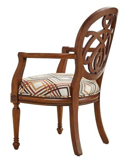 17S8253 STOKES ACCENT CHAIR