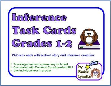 Inference is such a tricky skill to master, but these 24 cards can help!