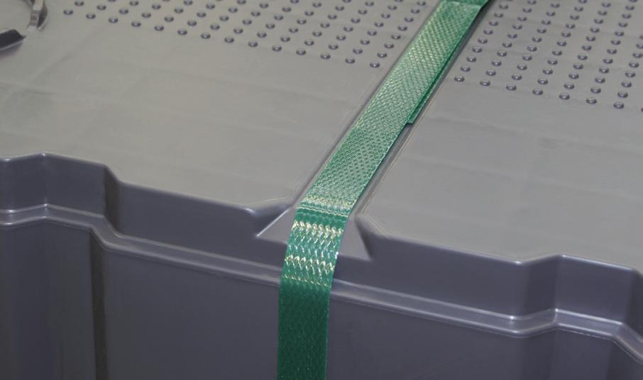lengths are characterised by the strength typical of Cyklop and offer the appropriate strapping solution for every application.