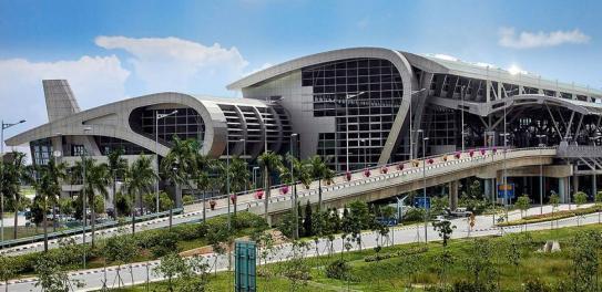 KOTA KINABALU INTERNATIONAL AIRPORT (KKIA) Kota kinabalu International Airport (KKIA) 8KM (15 min) Southwest of Kota Kinabalu city center In 2017, 8 million passengers