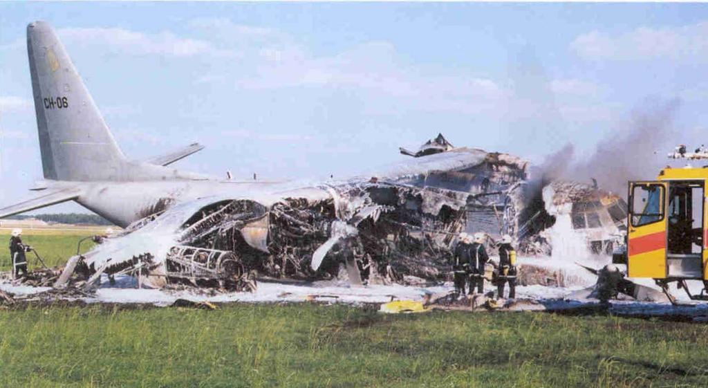 Birds and Flight Safety July 15 1996 a Belgian C-130 crashed at Eindhoven Air Base due to a bird