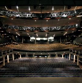 Seating is arranged over two levels; sightlines throughout the auditorium are impressive, guaranteeing an unsurpassed experience for guests in both the stalls and the circle.