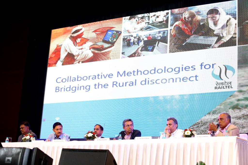 After the inaugural session the panel discussion on Collaborative methods to bridge the rural Digital Divide explored the possibility of adopting the methods of collaborative economies, platforms and