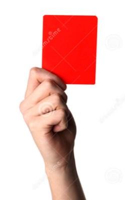 ) ask for a red card from the Duty Rotarians which states their meal choice. Place the card on your table to help those serving us to find you.