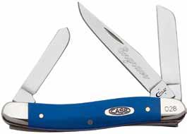 A PERSON IS KNOWN BY THE COMPANY HE KEEPS Case pocketknives are some of the most collected in the world.