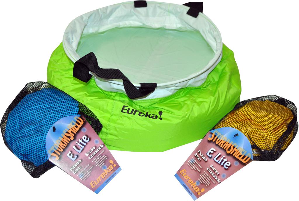 waterproofing Packaged in enviro friendly reusable mesh storage bag Volumes: Small 5L+, Medium 9L+, Large 13L+ BACKPACKER S ACCESSORIES E Lite Packable Sink *