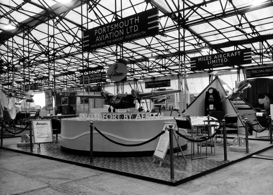 Portsmouth Aviation Stand at the