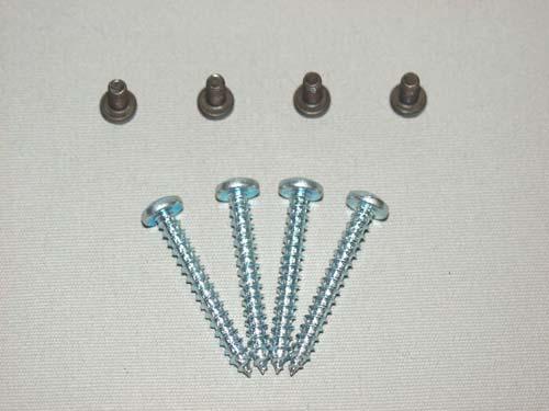½ pan sheets metal screws, and (2) hood bumpers. Piece Description Part No. Weight Kit 18130.