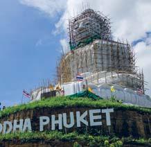 CULTURE + HERITAGE WAT PHRA YAI On top of Nakkerd Mount, Tambon Karon, Mueang, Phuket 83100 Phra Buddha Ming Mongkol Stattha Foundation +668 1891 3827, +66 7623 9190 +66 7623 8470 www.