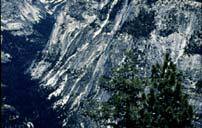towers above Yosemite Valley, a U-shaped
