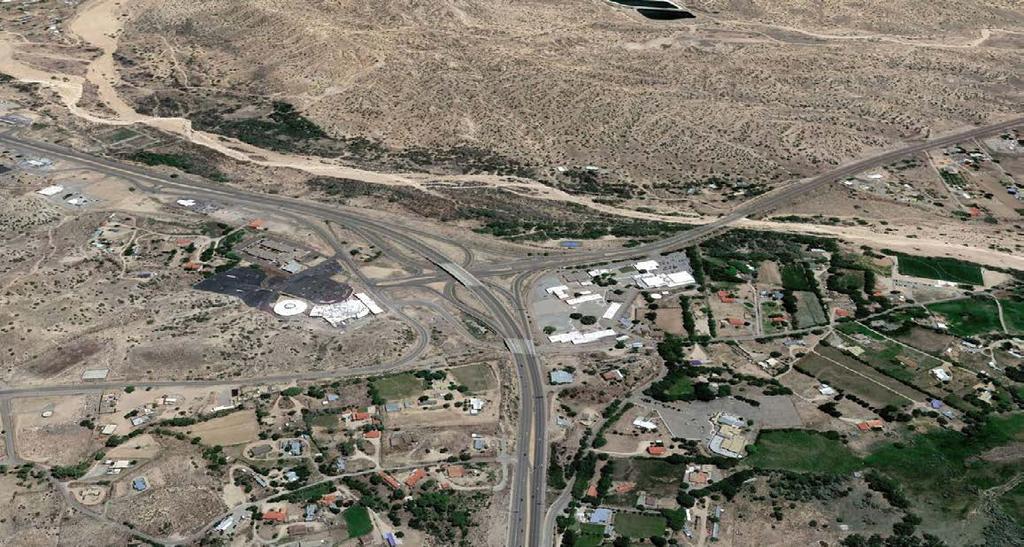 VFR PROCEDURES - Intersection of US 84 and SR 502 N To Santa Fe Municipal N35 36'59"/W106