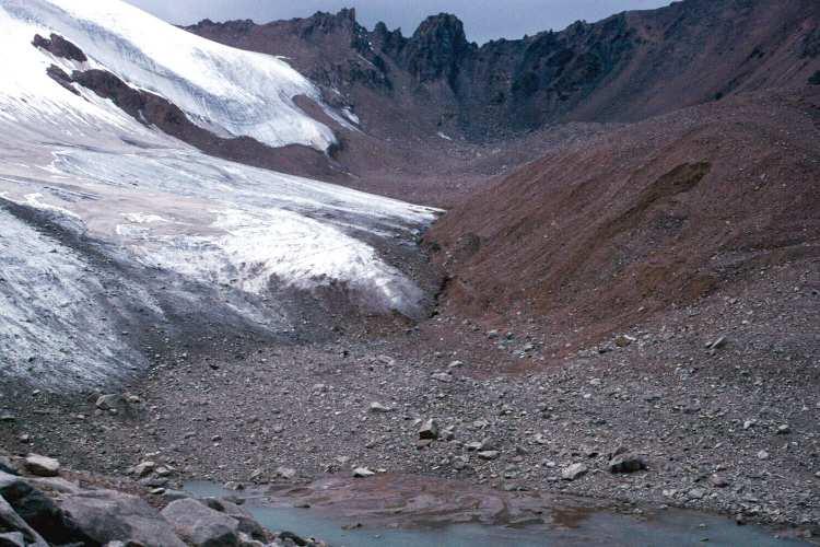 MORAINES Material transported by ice sheets and glaciers is called Moraine.