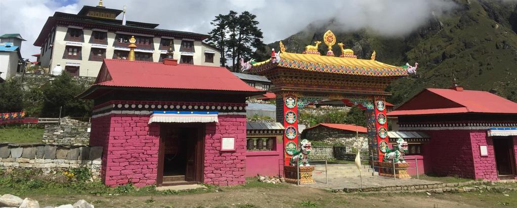so on. Upon reaching Tengboche, we visit Tengboche monastery-the largest monastery in the region and soak in the views of Everest, Ama Dablam and other peaks. Overnight in Tengboche.