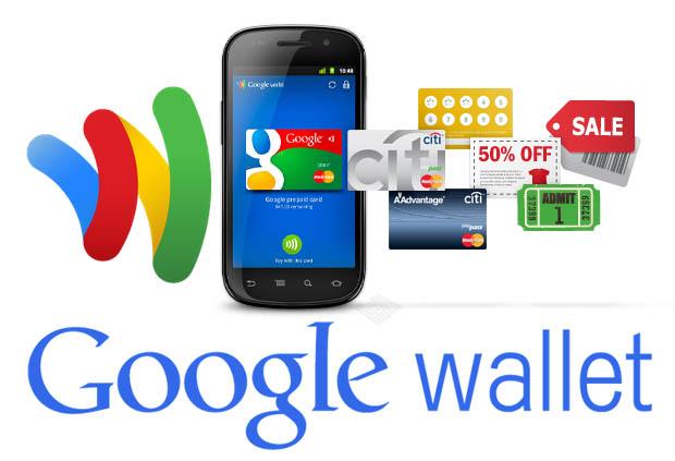 2.2. TEHNOLOGIJA NFC 15 Slika 2.7: Google wallet je storitev tehnološkga giganta Google, ki omogoča združitev kreditnih kartic, kartic zvestobe, različnih vrednostnih bonov ipd.