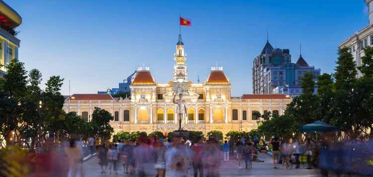 8 DAY FLY, STAY & TOUR LUXURY VIETNAM ESCAPE FOR 2 $2999 FOR TWO PEOPLE TYPICALLY $3999 HO CHI MINH CITY VANG TAU VIETNAM THE OFFER Discover Vietnam - the land of the blue dragon - with a friend on