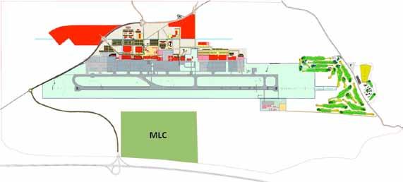 V skladu s predvidevanjem Symbiosa lahko odsotnost MLS ob letališču ogrozi možnosti ljubljanskega letališča za rast tovornega prometa.