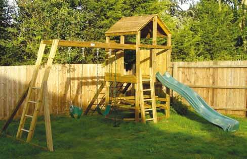 1m, this is one of the tallest play systems on the market. Canyon Adventurer - page 8 Monkey Climber page 6 Monkey bar height 2.5m Swing beam height 2.5m Overall height 3.4m Standing height 1.