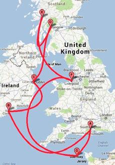 Queen Mary 2 Liverpool Salute 10-night British Isles M506 This cruise visits some of the most popular destinations in the British Isles as well as major cities Including Dublin, an overnight stay in