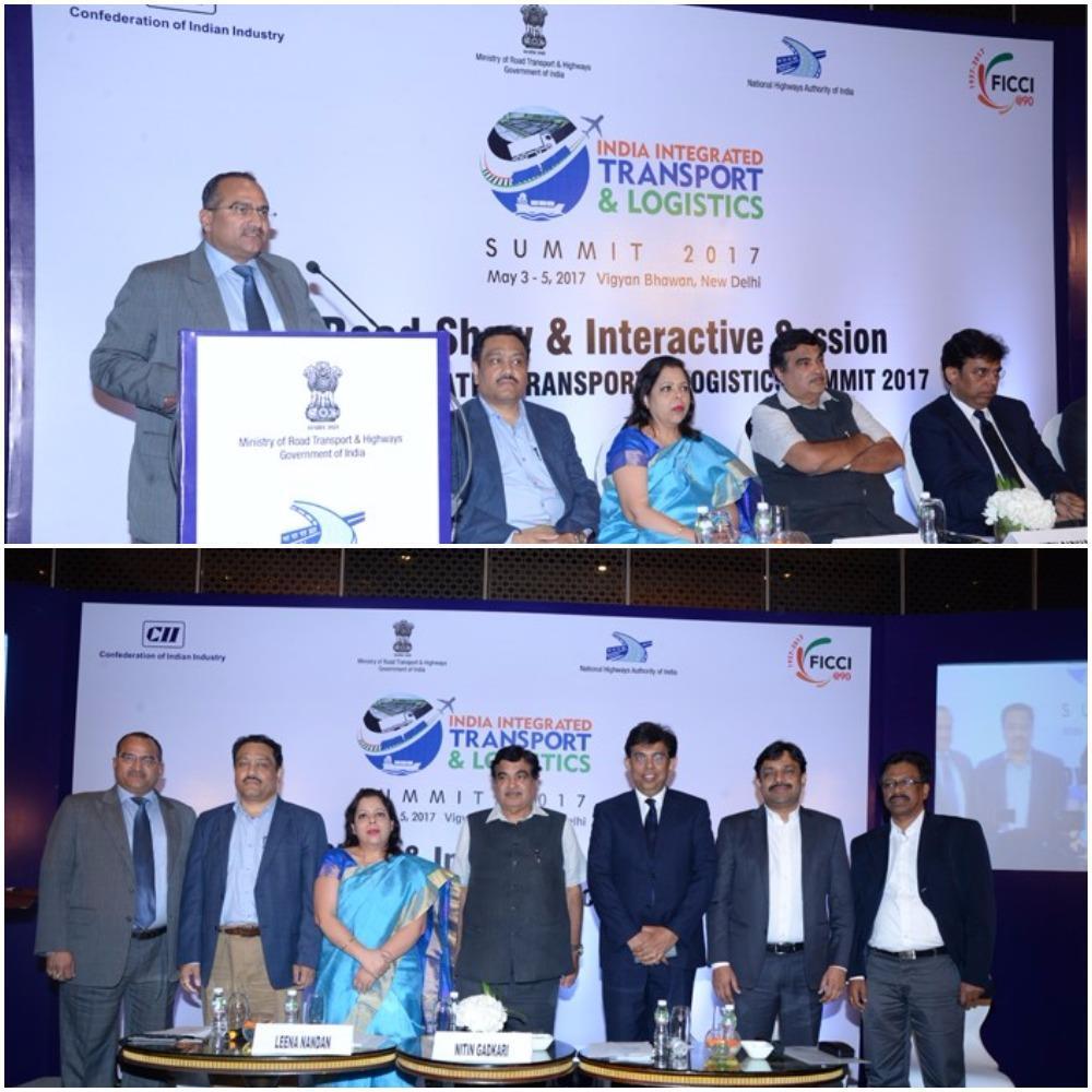 Road Show & Interactive Session INDIA INTEGRATED TRANSPORT & LOGISTICS SUMMIT 2017 Road Show and Interactive Session for the Summit was organized on March 30, 2017 in Mumbai.
