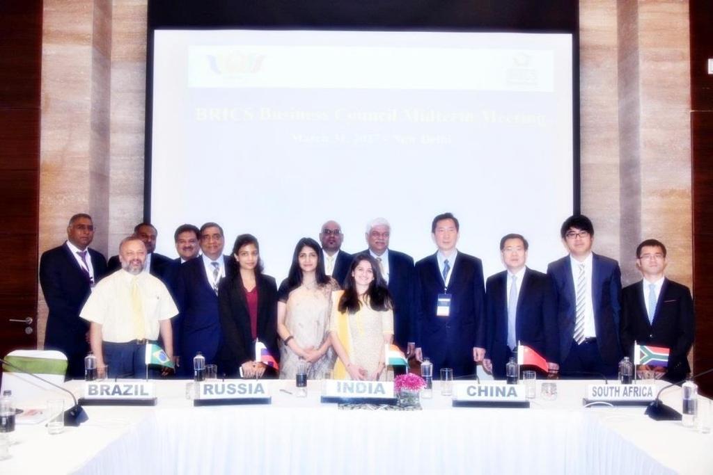 FICCI Engagement in BRICS Midterm Meeting March 31, 2017 BRICS BUSINESS COUNCIL INFRASTRUCTURE WORKING GROUP BRICS Business Council mid-term meeting took place in New Delhi on March 31, 2017.