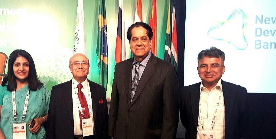 FICCI Representation at NDB Meeting April 1 - April 2, 2017 Members of BRICS Business Council Working Groups joined in for the opening ceremony of the NDB Board of Governors Meeting on April 1, 2017