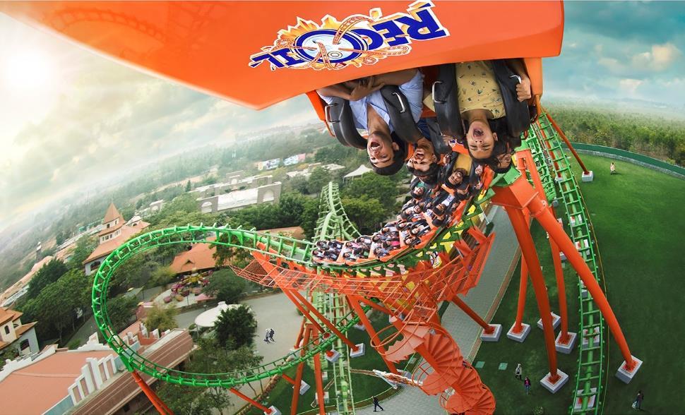 PORTFOLIO UPDATE AMUSEMENT PARK, BANGALORE Launched in 2005 by the name Wonderla Wonderla Bangalore is located off the Bangalore-Mysore highway, 28 km from Central Bangalore Situated on 81.